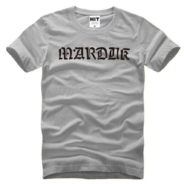 

new summer marduk t shirts men cotton short sleeve death metal/black metal rock men t-shirt fashion male tees big szie, White;black