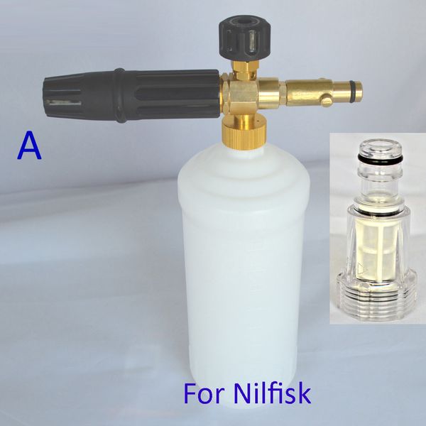 

wholesale- snow soap lance/ foam generator/ high pressure soap nozzle & water filter for nilfisk high pressure washer