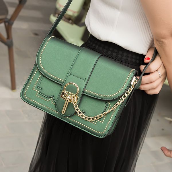 

2017 женщины панк маленькие квадратные сумки мода молния пряжка сумка повседневная плечо сумка новый мешок femme