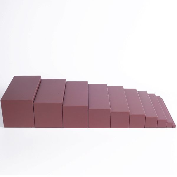 

новый деревянный монтессори семейная версия коричневый ширина лестницы 0.7 см до 7 см дошкольное образование детские подарки