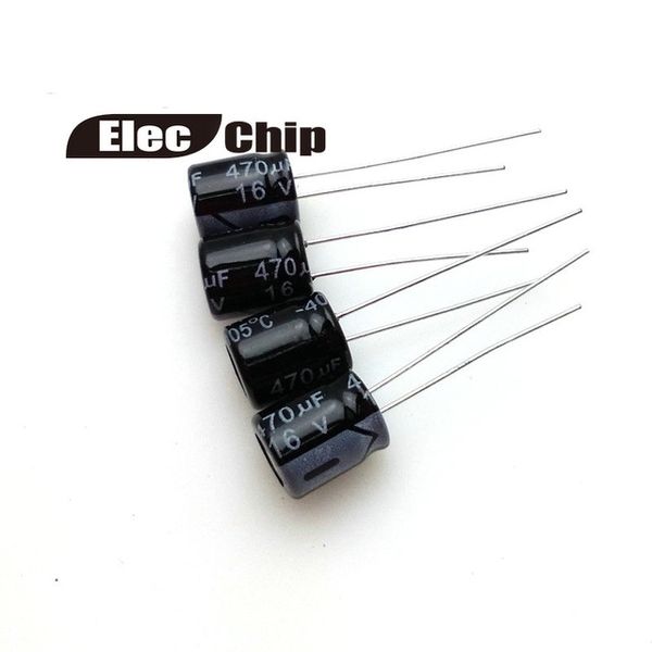 

wholesale- aluminum electrolytic capacitor 470uf 16v 8*9 cap alum 50pcs/lot