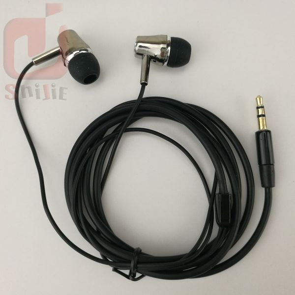 

long fat thick cable headset loud earphone headphone earcup for foreign trade accept order customized 3.5mm plug 1000ps/lot