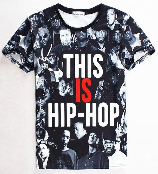 

tshirt American Hip-Hop Fashion t shirt for men/women 3d t-shirt print many people casual tshirt tops 1859