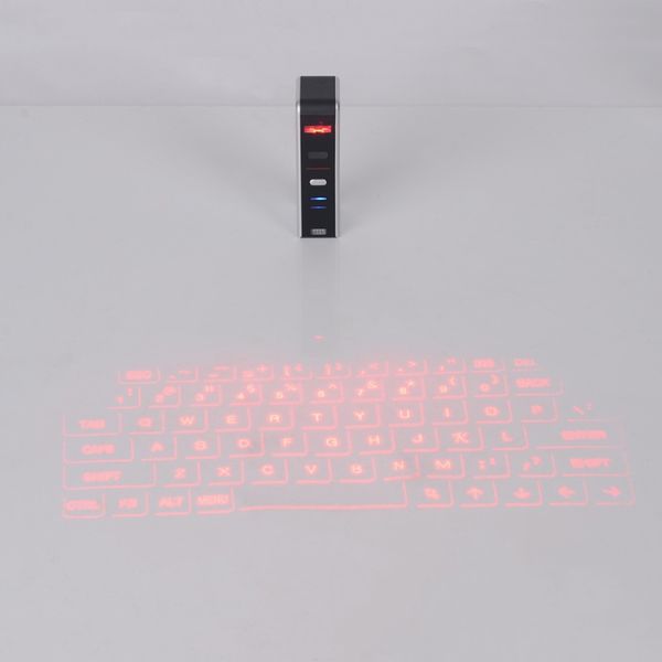 Freeshipping KB320 Universal Bluetooth USB Virtuelle Laser Tastatur Tragbare Größe Bluetooth Projektion Tastatur Für Smartphone