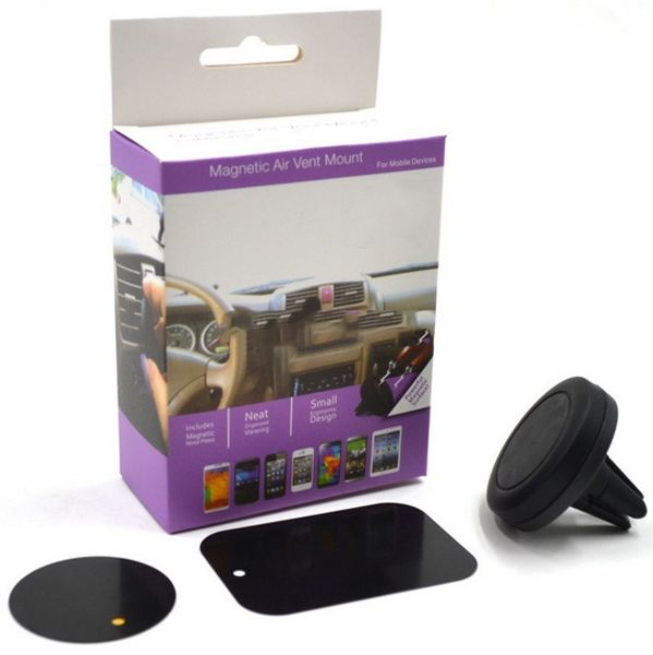 

car mount air vent magnetic universal car mount phone holder for iphone 7 plus one step mounting reinforced magnet