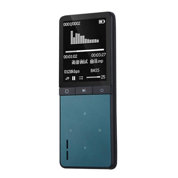 Novo Bluetooth Sport MP3 Player 8GB Memória com alto-falante de áudio externo com pedômetro APE Flac Player Hifiman Onn W8