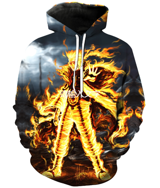 

новейшая мода женская / мужская япония аниме harajuku стиль смешно 3d печати повседневная толстовки мужская плюс размер kk35, Black