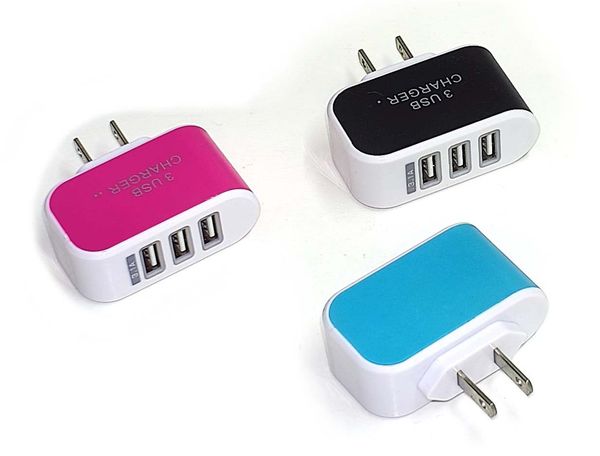 

Seller 3 u b wall charger led adapter 5v 3 1a fa t charge triple u b port for travel