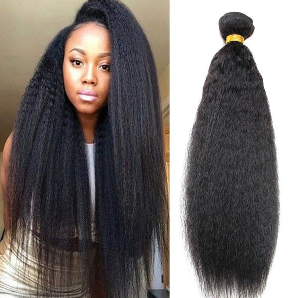 Grade 8a Mink Unprocessed Brazilian Virgin Afro Kinky Straight