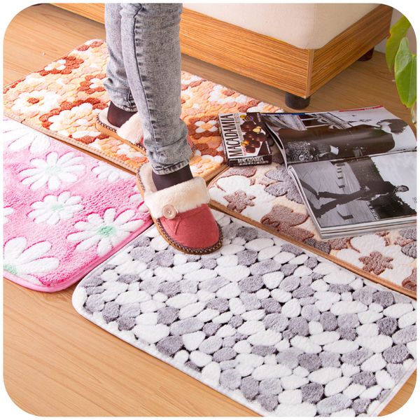 

living room carpet bedroom carpet simple design carpet, bath mat with various flower shape