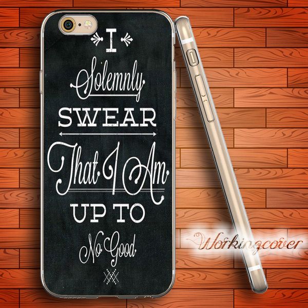 

coque harry potter quotes soft clear tpu case for iphone 7 6 6s plus 5s se 5 5c 4s 4 case silicone cover