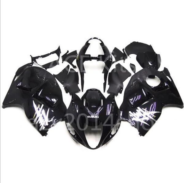 

5 gifts new abs motorcycle fairing kits 100% fit for suzuki gsxr1300 hayabusa 1997-2007 good nice black no.a27