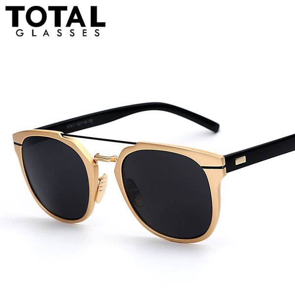 

wholesale-2016 new men sunglasses vintage brand designer sunglasses women fashoin woman retro uv400, White;black