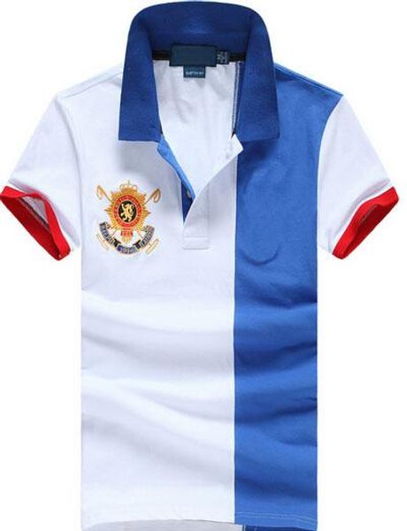 

NEW Бренд 100% хлопок MENS Повседневная футболка с коротким рукавом Slim Fit спортивная футболка Топ качества Racing Досуг рубашки # 9927