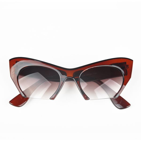 

wholesale-new fashion summer style cat eye sunglasses elegant vintage uv protection eye sunglass women ladies glasses y60*hm459#c, White;black