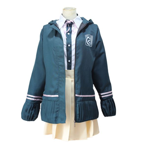 

danganronpa dangan-ronpa chiaki nanami dress cosplay costume, Black