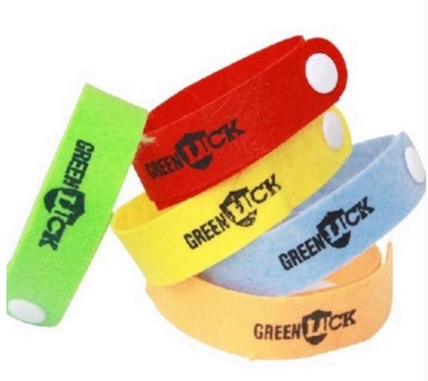 

5000pc lot oem greenluck mo quito bracelet repellent band camping killer bangle wri tband ummer