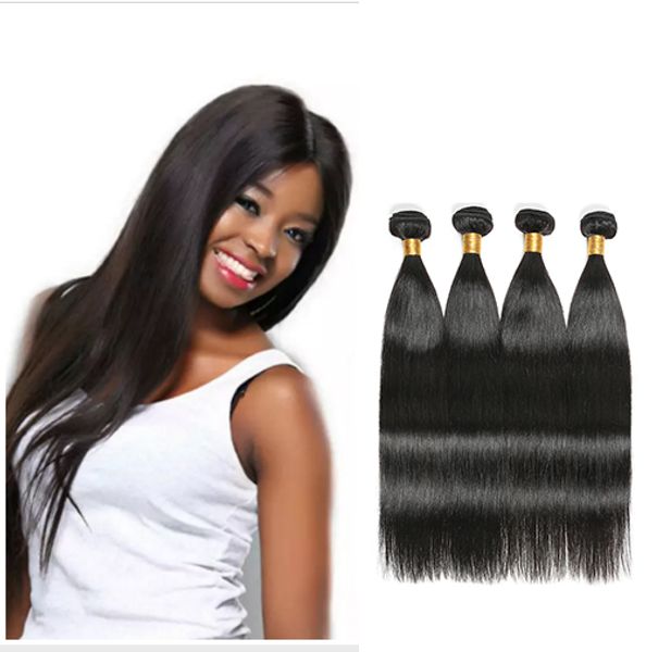 Malaysian Hair Extension 100 Straight Virgin Human Hair 3 4