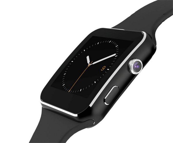 

Изогнутый экран X6 Smartwatch Smart Watch Браслет-телефон с SIM-картой Слот для TF-карты С камер