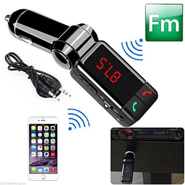 

FM-передатчик Автомобильный комплект MP3 Музыкальный плеер Беспроводной Bluetooth Цифр