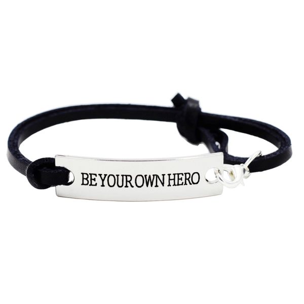 

Leather adjustable stamped inspirational Bracelets Encouragement bangle Cuff motivational jewelry Birthday Gifts For Women Lady Girls Boys
