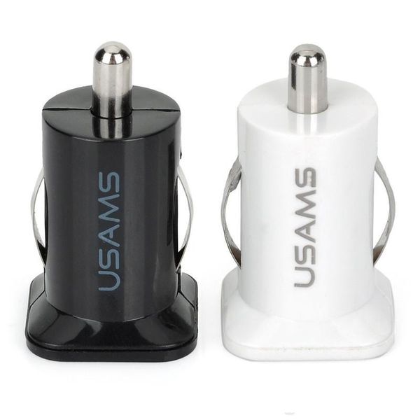 

usams car charger 3.1a usb dual car charger 5v dual 2 port car chargers for ipad iphone 5 5s 6 7 ipod itouch htc samsung