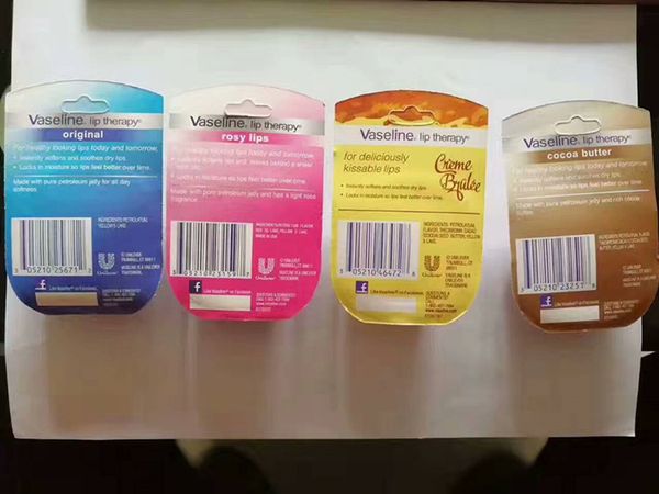 

2017 makeup brand lip balm cocoa butter for soft glowing rosy petroleum jelly moisturizing