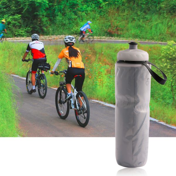 

wholesale- 2016 portable outdoor insulated water bottle bicycle bike cycling sport water cup kettle recyclable bottle 710ml 24oz