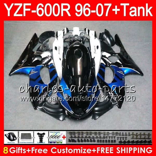 

8gift 23color for yamaha yzf600r thundercat 96 97 98 99 00 01 53no36 blue black yzf 600r yzf 600r 1996 1997 1998 1999 2000 2001 fairing kit