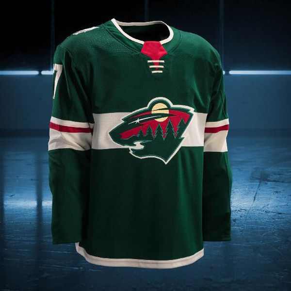 

2017-2018 Season Custom Minnesota Wild Victor Bartley Jonas Brodin Matt Dumba Dylan Labbe Nate Prosser Mike Reilly Ryan Suter Jerseys