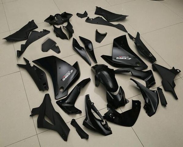 Passend für Honda CBR 250R 2011-2014 CBR 250RR Einspritz-ABS-Kunststoff-Motorradverkleidungsset Karosserie CBR 250 RR 11 12 13 14 Der schwarze Stil