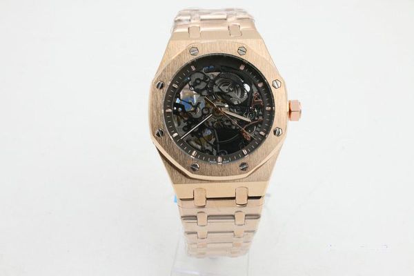 

Luxury men 039 watch brand automatic mechanic men 039 watch black dial royal tainle teel ro e gold trap watch