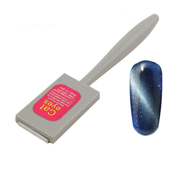 

wholesale-1pcs cat eye magnet cat eye pen strip magical magnet stick diy magic 3d magnetic cats eye polish uv gel polish cat eyes nail art, Red;pink