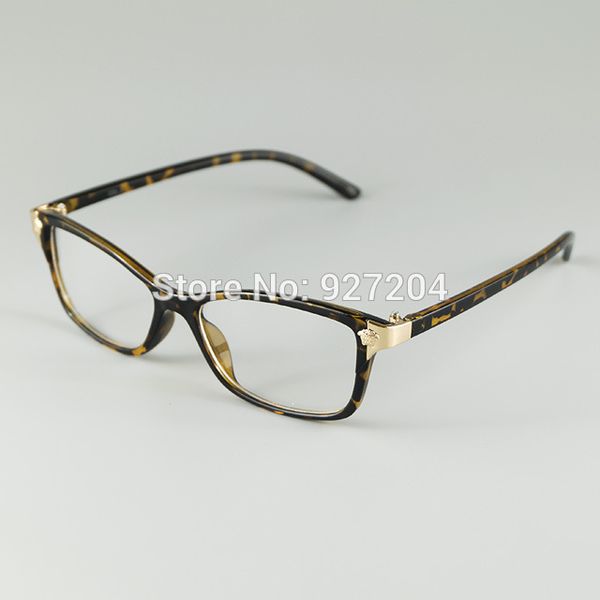 

wholesale- new simple curve design eyewear gilding riveting optical frame sale with bag and cloth, Silver