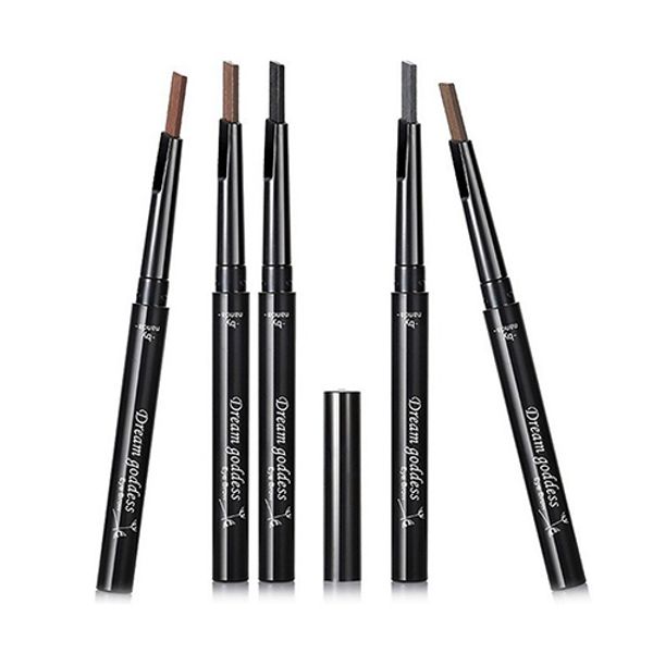 Wholesale- New! Cosmetic  Rotatable Eyebrow Pencil Pro Long Lasting Eye Brow Pen Liner