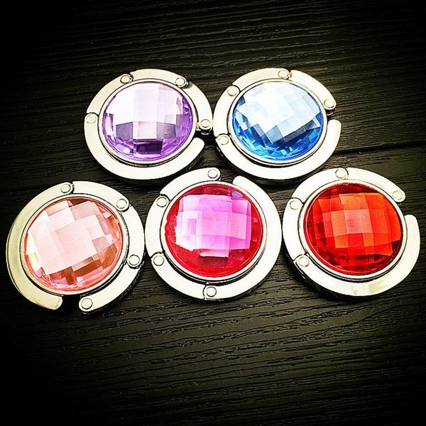 

bag hanger purse holder foldable handbag hook mix colors as optional (you can choose color