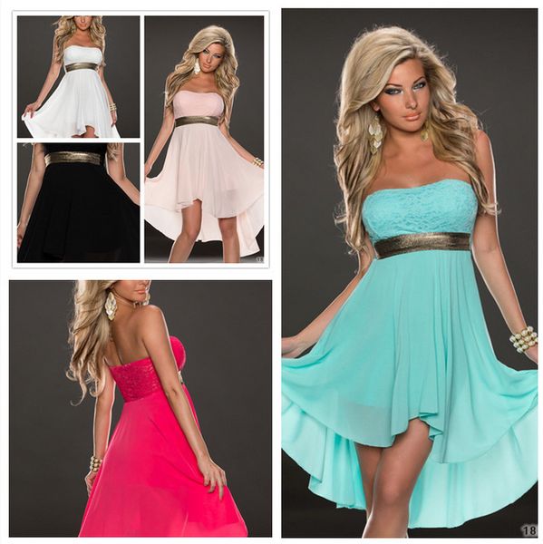 

new design 2017 spring autumn women lace sleeveless dress tube long maxi dress irregular chiffon dress plus size vestidos, Black;gray