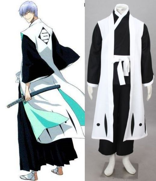 

bleach ichimaru gin kimono cosplay halloween costumes, Black