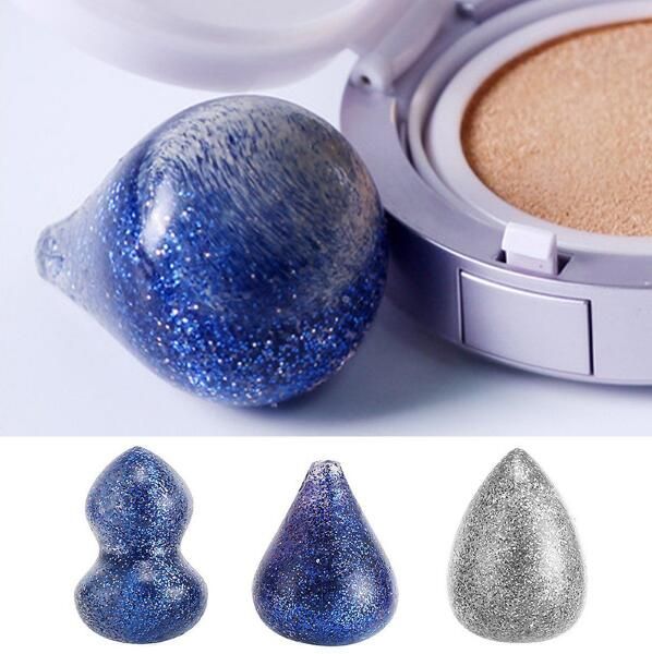 Nuovo trucco in silicone 3D Sponge Powder Puff Foundation Flawless Cosmetic Puff BB / CC Cream Beauty Tools