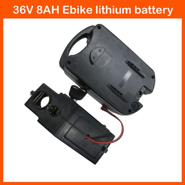 Batteria ricaricabile per bici elettrica da 500 W 36 V 8AH Batteria agli ioni di litio 36 V 8AH con caricabatterie 15 A BMS 42 V 2 A spedizione gratuita