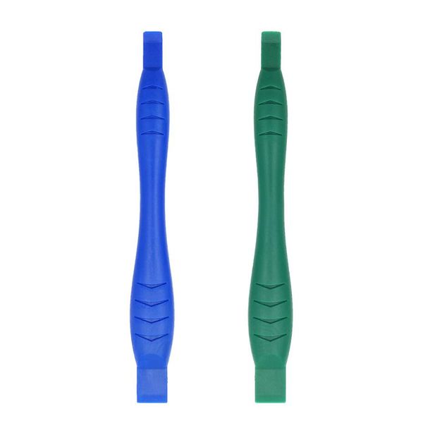 118mm Verde Azul De Fibra De Carbono Endurecido Plástico Du-ended Pry Ferramentas de Reparação de Ferramentas de Abertura Crowbar Spudger para Celular Tablet PC 2400 pcs