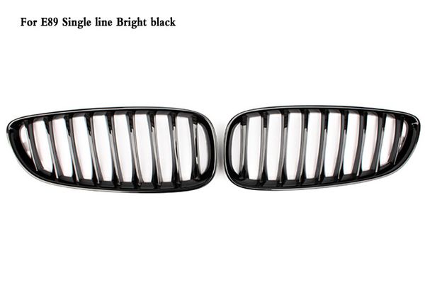 

одиночная линия яркая черная передняя решетка почки приспособленная для bmw e89 z4