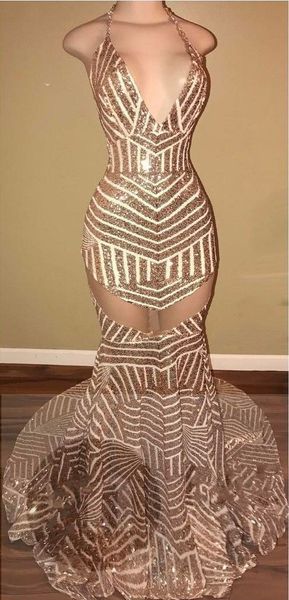 

halter mermaid gold sequins major beading luxury long african formal arabic party evening wear dresses prom guest dress cocktail, Black;red
