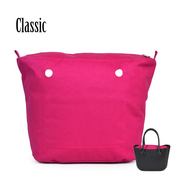 

wholesale-1 piece new solid waterproof obag o baginsert lining inner pocket for classic big obag o bag women's should bags totes handba