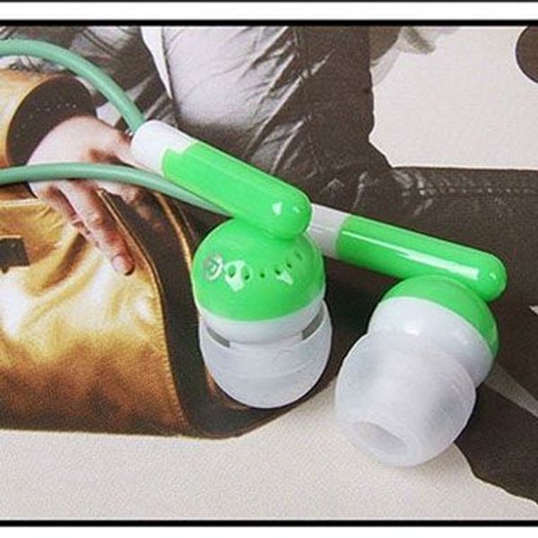 

3.5mm in-ear earphones headphones headsets for mp3 mp4 mp5 psp mobilephone 2000pcs/lot