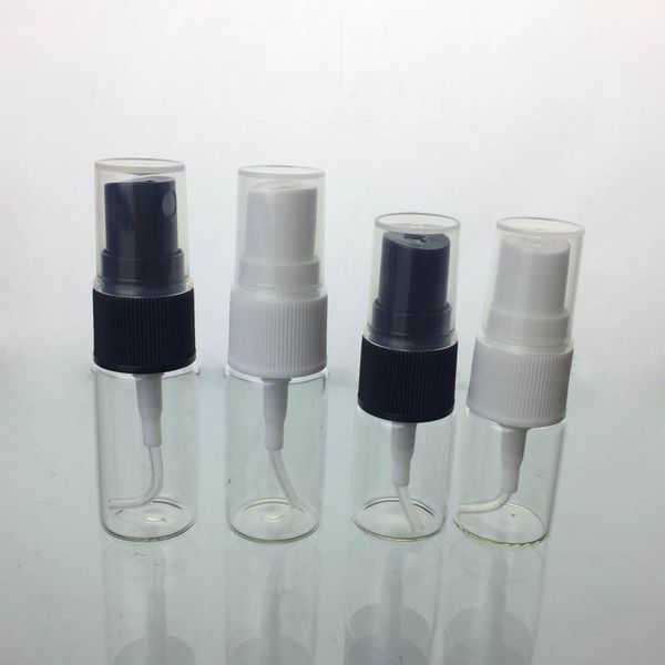 Cam mini sprey şişe 7ml 10ml boş parfüm cam şişeler atomizer şişeleri Örnek kaplar doldurulabilir parfüm seyahat aksesuarları