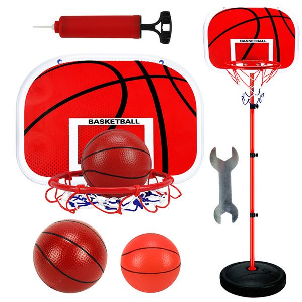 HOT Crianças Basquete Stand 150 CM Crianças Ao Ar Livre Ajustável Basquete Sports Set Kit Frete Grátis