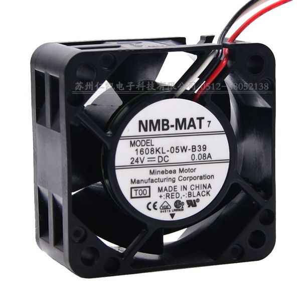 

100% новый оригинальный NMB-мат 1608KL-05W-B39 4020 0.08 a 24V трехпроводной преобразователь вентилятор