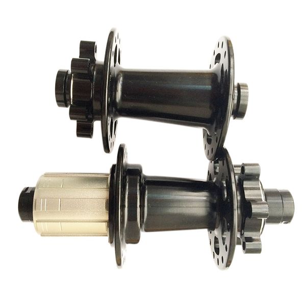 Fit For Shimano Ou Sram XX1 Groupset Powerway M81 Mountain Bike Hubs 32 buracos falou sobre Negro Cor 445 g MTB Bicyle Hubs