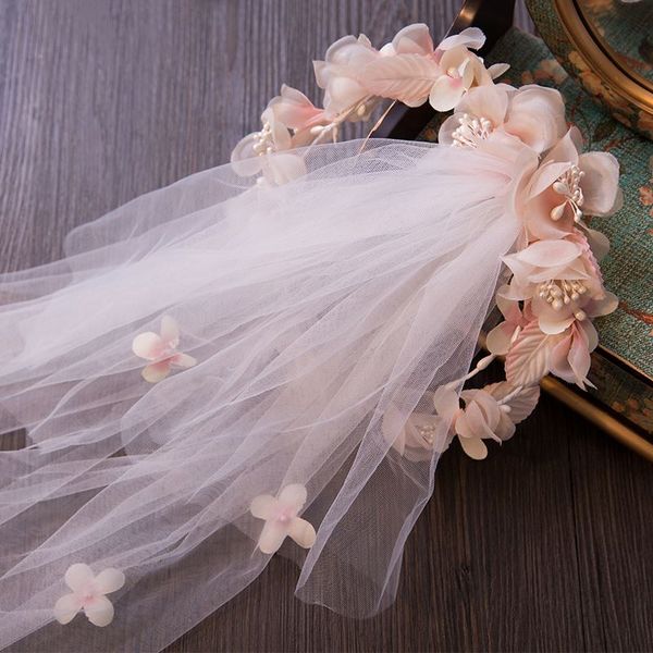 Woman Headdress Hair Lomen Bride Headdress Headdress Flower Wreath